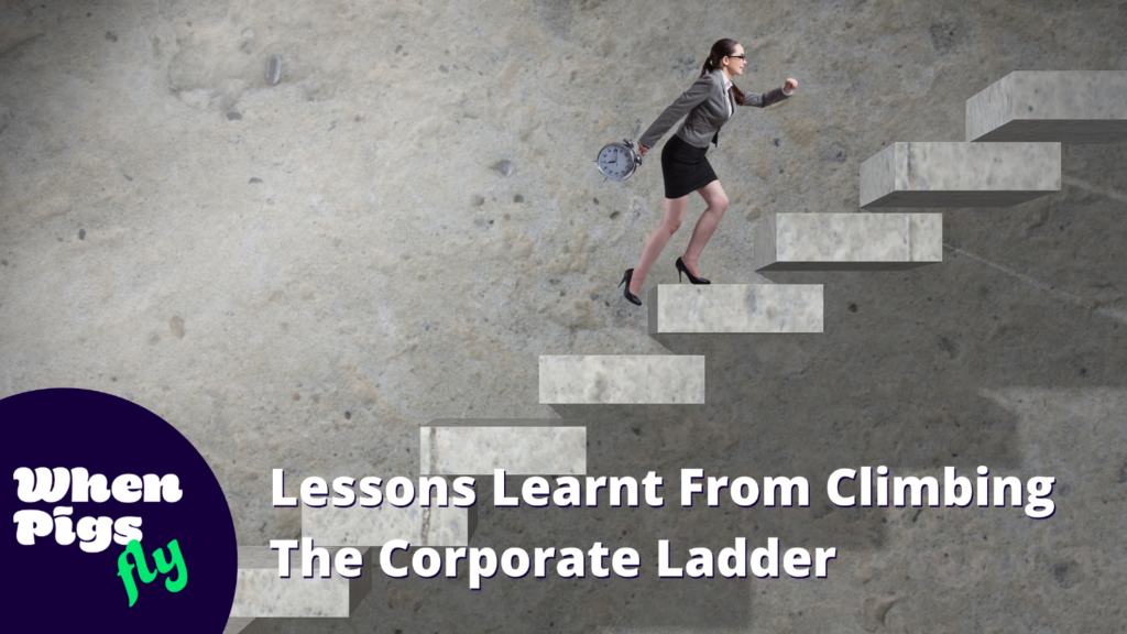 Lessons Learnt From Climbing The Corporate Ladder