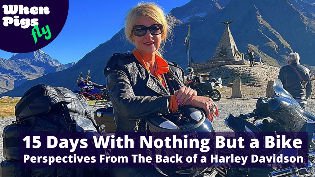 15 Days With Nothing But a Bike: Perspectives From The Back of a Harley Davidson